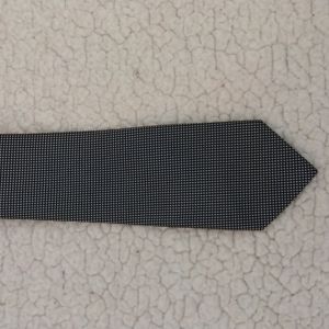 Merona Black/White Microdot Silk Tie